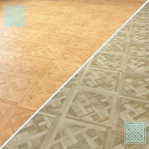 Parquet - Laminate - Wooden floor 2 in 1 3D model