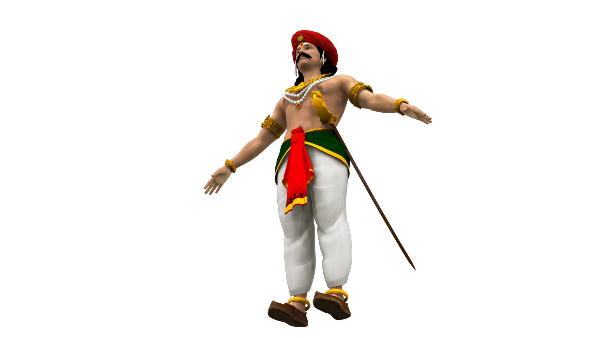 India King Final Work 3D Model - TurboSquid 1819777