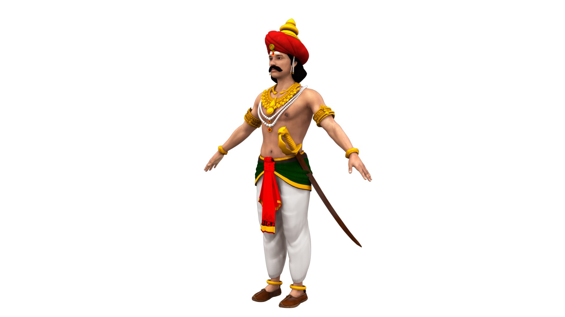 India King Final Work 3D Model - TurboSquid 1819777