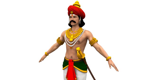 india king final work 3D model