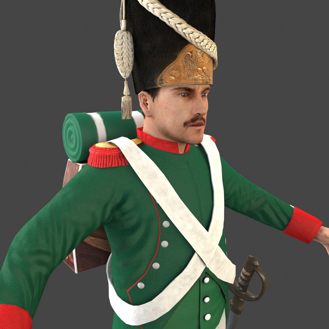 Grenadier Soldier Model - TurboSquid 1459093
