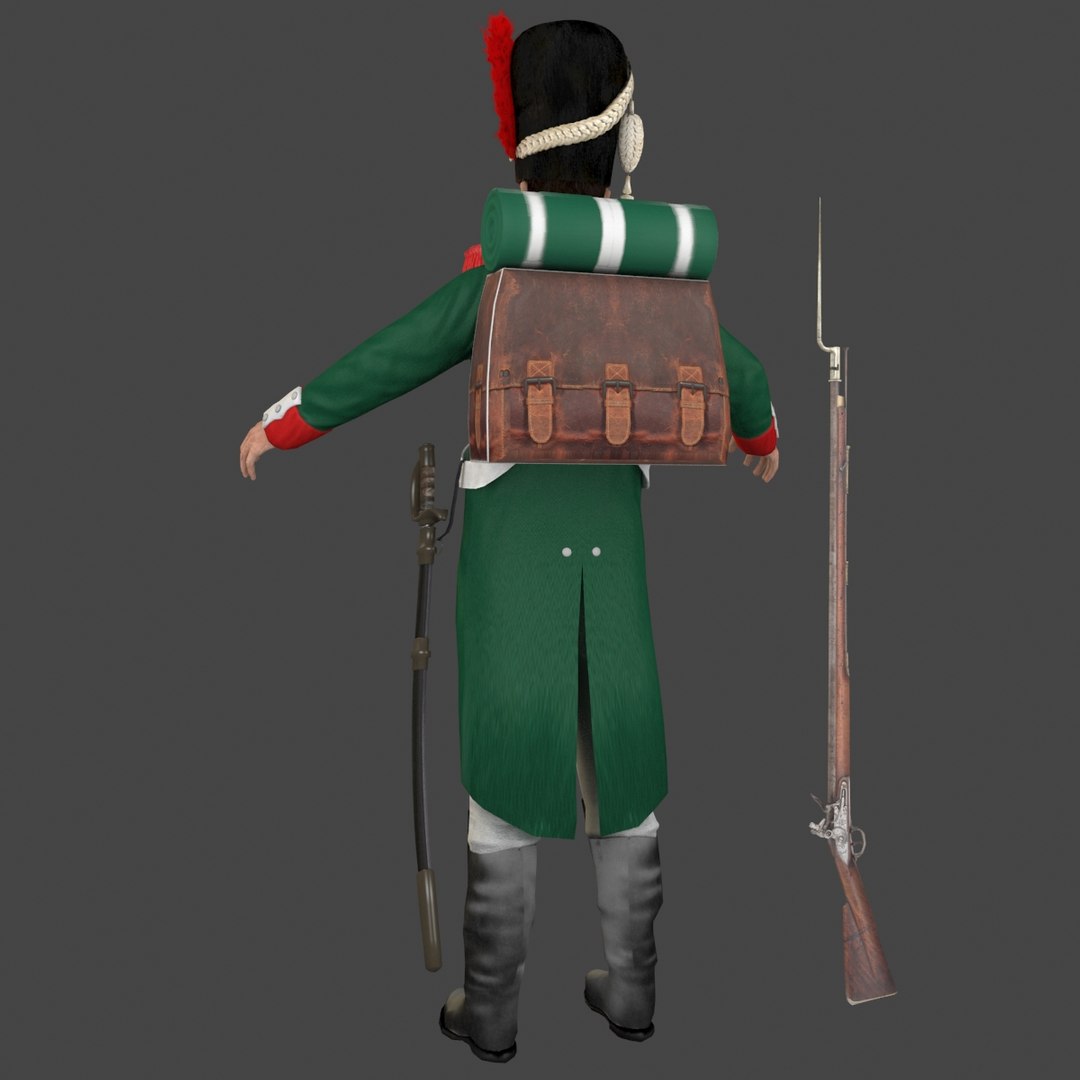 Grenadier Soldier Model - TurboSquid 1459093