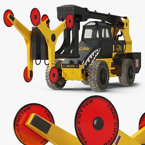 OMC Hedgehog Tree Cutter Machine