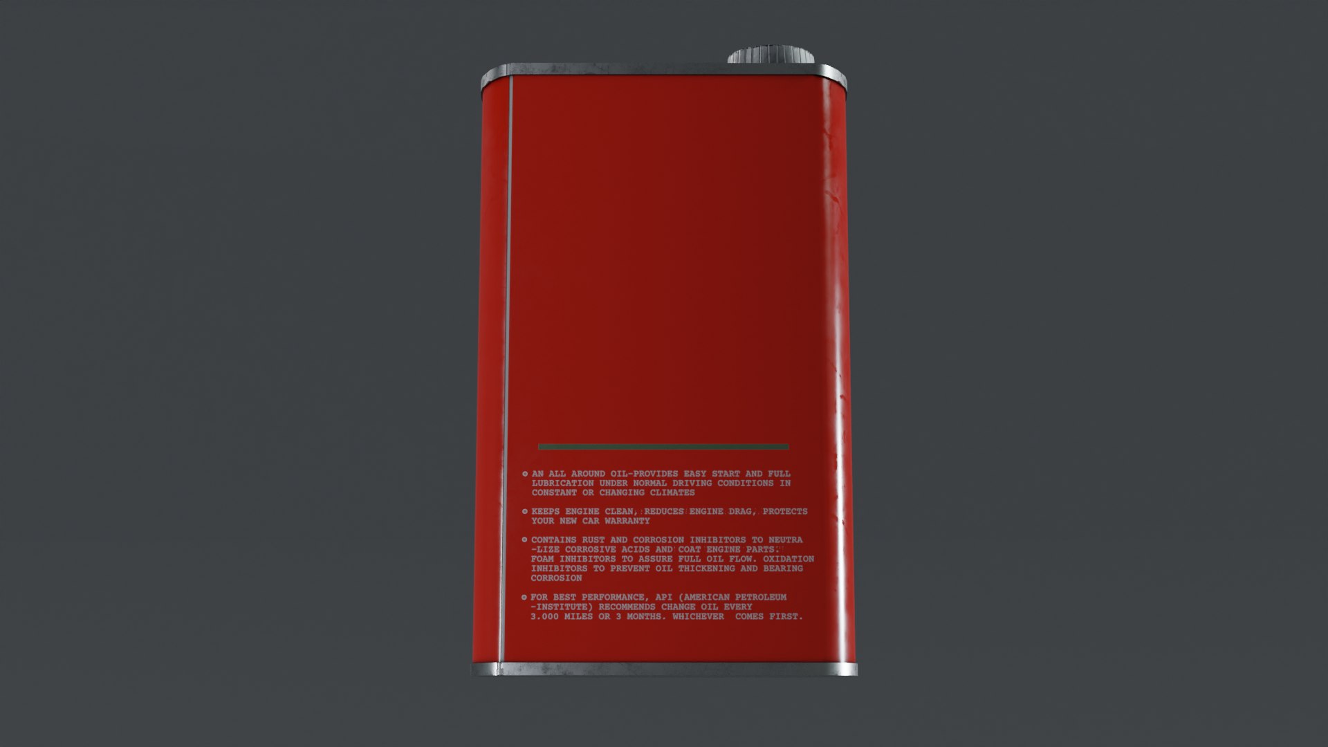 Motor Oil Can - 3 Variants - PBR GameReady Lowpoly 3D model https://p.turbosquid.com/ts-thumb/kD/VWU3yI/7L/newrender.05/png/1695743758/1920x1080/fit_q87/d4922d843dc94ea208ae761bd25023c2ac5c25ac/newrender.05.jpg