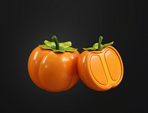 Persimmon Fruit 3D model
