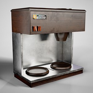 3D Brewmatic Diplomat Coffee Maker - Retro Diner Coffee Brewer