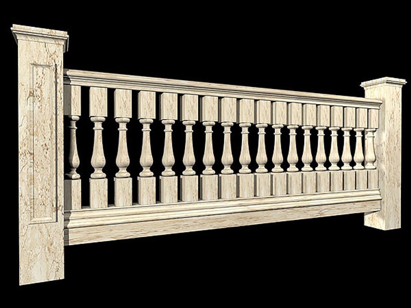 Porch Veranda 3d Model