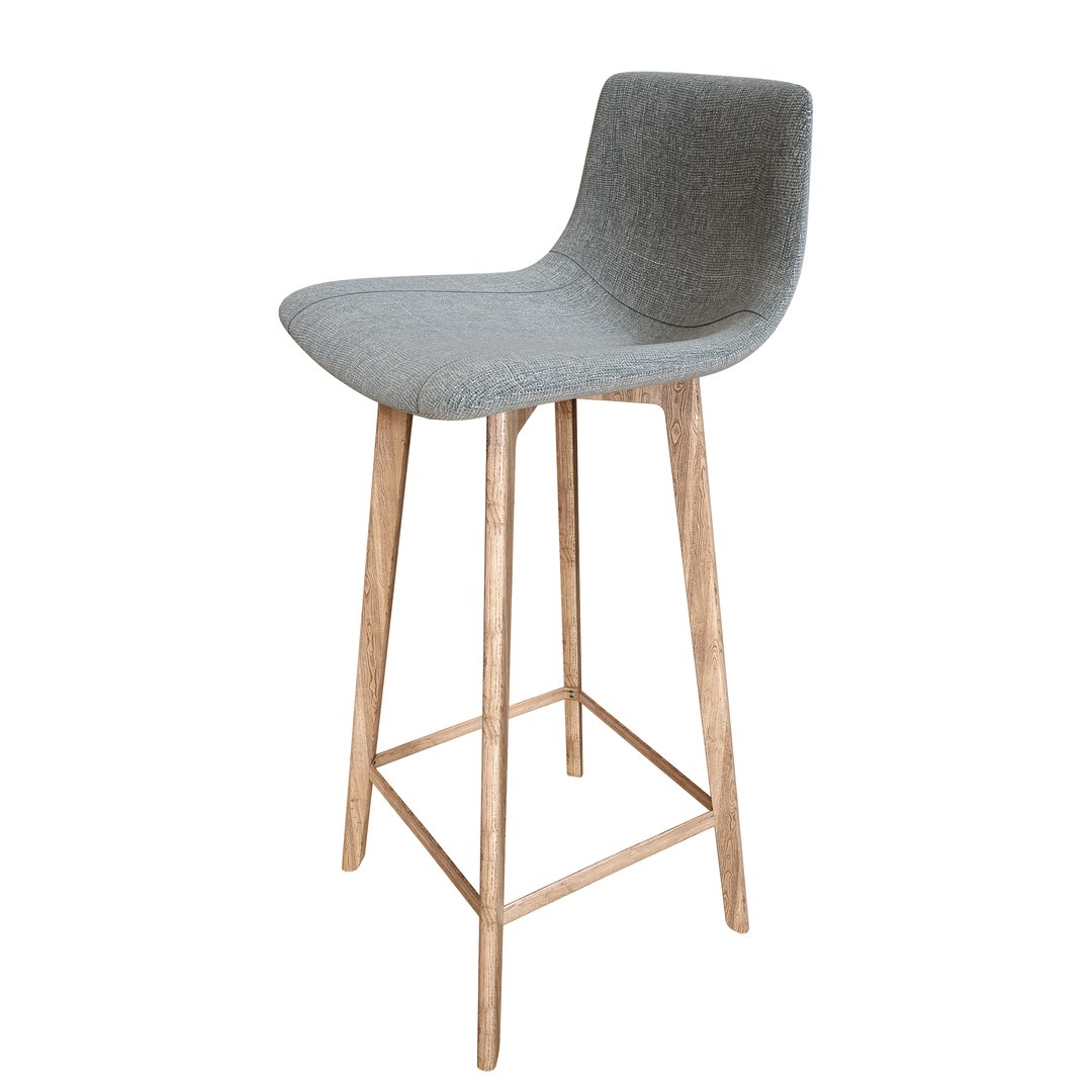 Bar stool 3D model - TurboSquid 1668940