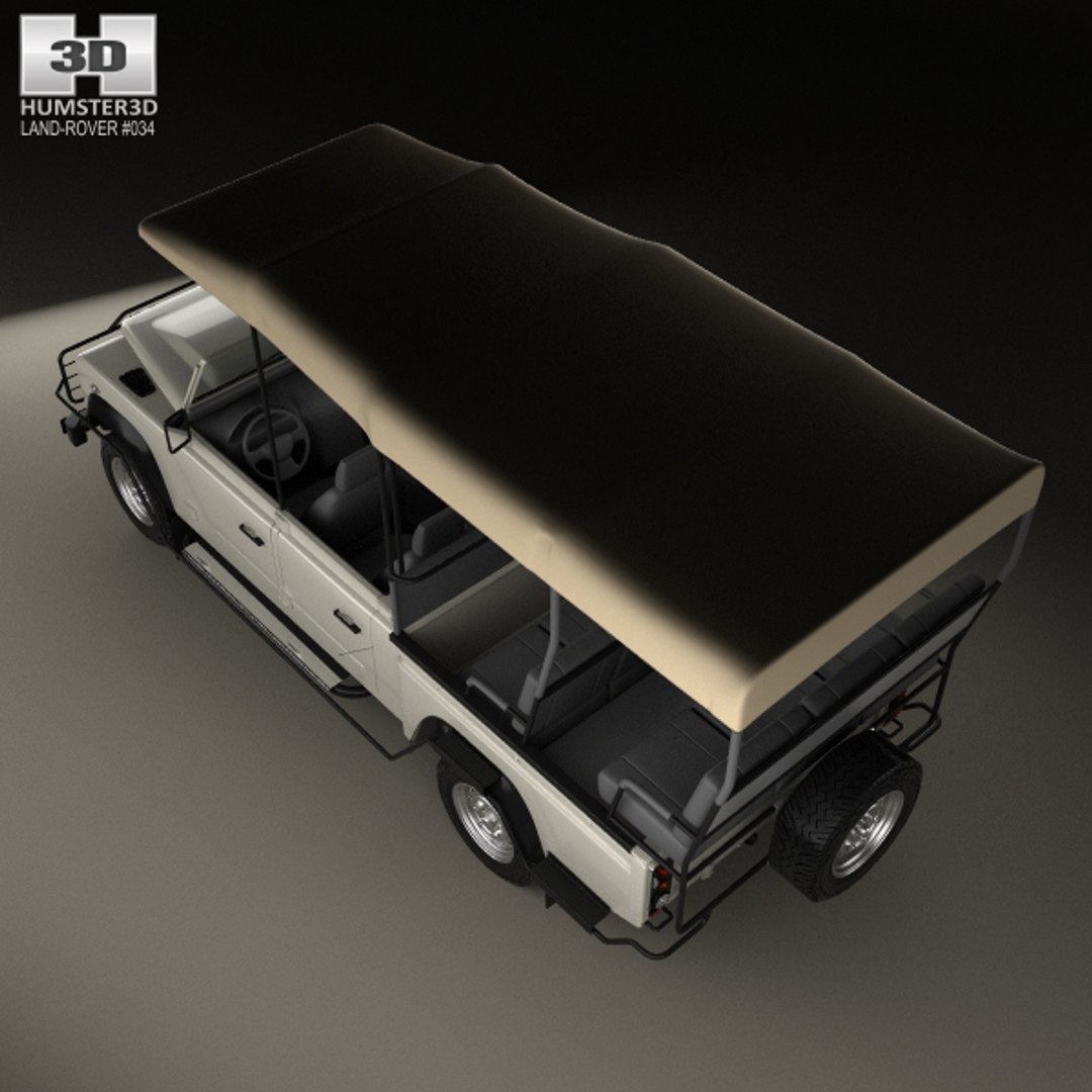 3D model defender safari viewing - TurboSquid 1189053