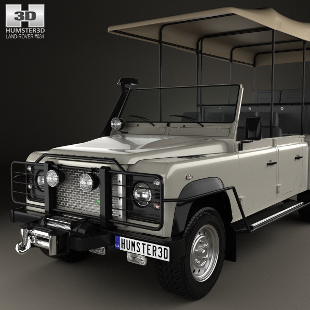 3D model defender safari viewing - TurboSquid 1189053