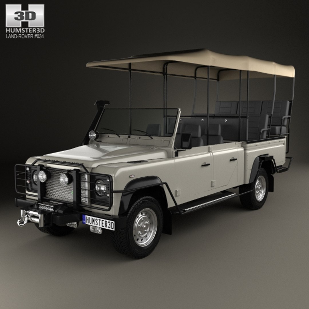 3D model defender safari viewing - TurboSquid 1189053