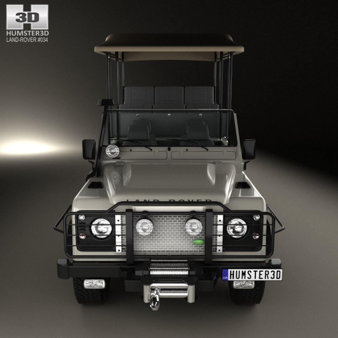 3D model defender safari viewing - TurboSquid 1189053