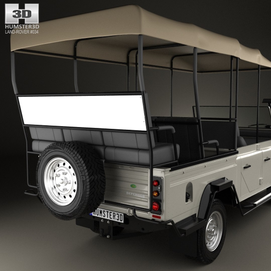 3D model defender safari viewing - TurboSquid 1189053