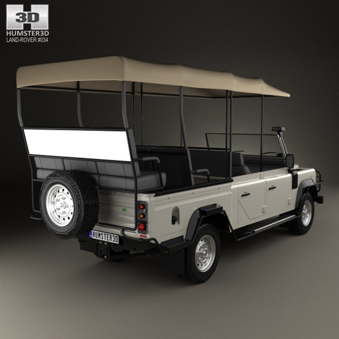 3D model defender safari viewing - TurboSquid 1189053