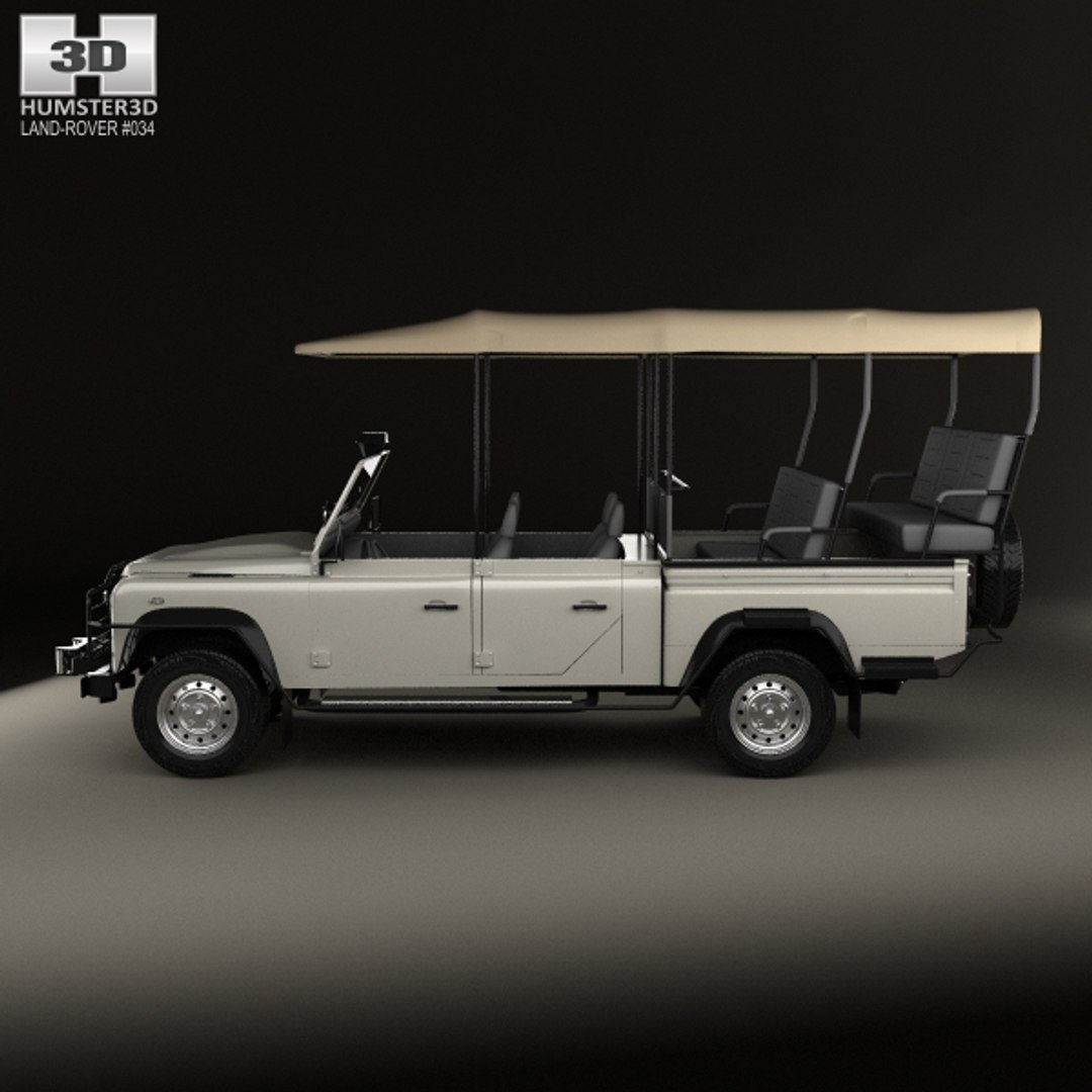 3D model defender safari viewing - TurboSquid 1189053