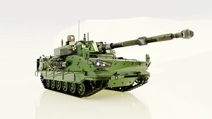 Modern Main Battle Tank 3D Model model