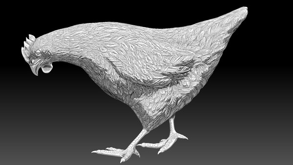 modelo 3d Pollo para impresión 3d - TurboSquid 2171098