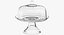 Cake Pie Stand 03 With Dome