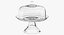Cake Pie Stand 03 With Dome