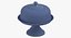 Cake Pie Stand 03 With Dome