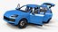 Porsche Cayenne SUV di lusso Montego Blue