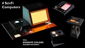 3D sci-ficomputersremake2022