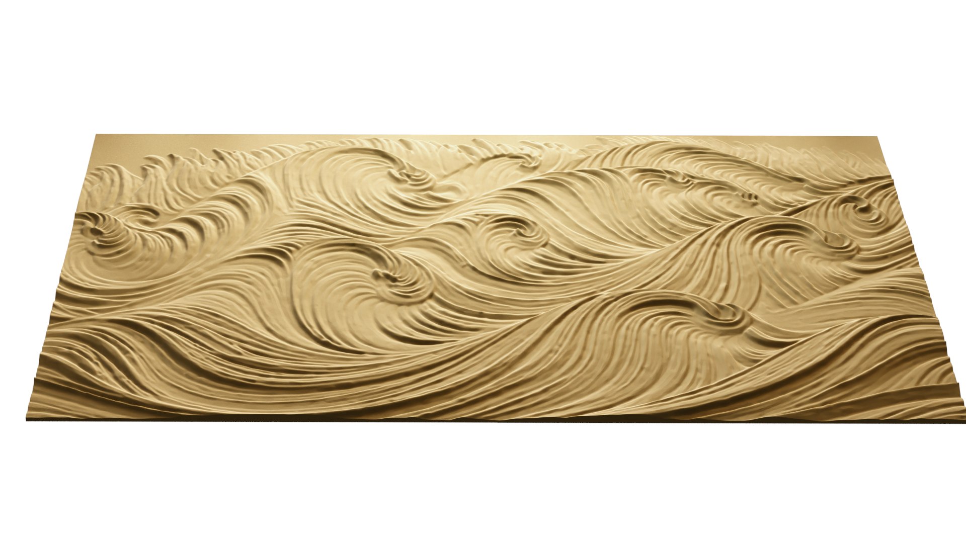 3D Modern Panel Wall Decor Set Relief Stl Mural CNC 168 Model ...