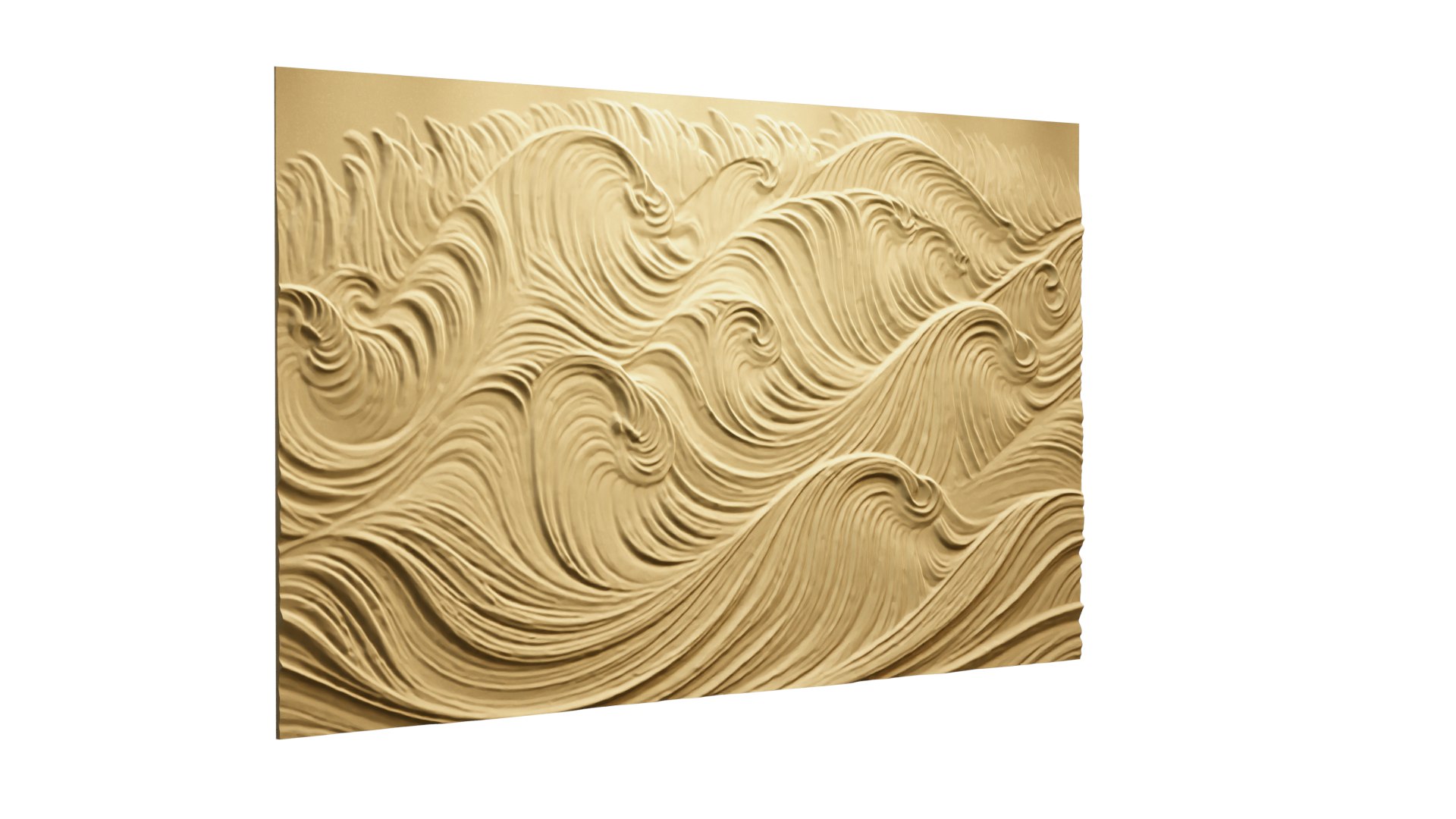 3D Modern Panel Wall Decor Set Relief Stl Mural CNC 168 Model ...