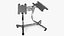 3D Bowflex SelectTech Dumbbell Stand