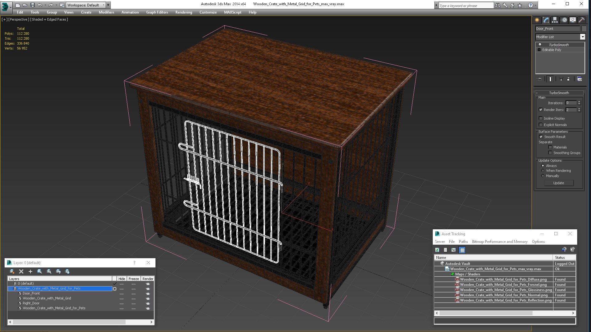 3D Wooden Crate with Metal Grid for Pets https://p.turbosquid.com/ts-thumb/kD/n3OmJ8/2T/woodencratewithmetalgridforpetsvray3dmodel025/jpg/1701997595/1920x1080/fit_q87/6cae316056ff60d27ea2ef218aa83ae421f54c50/woodencratewithmetalgridforpetsvray3dmodel025.jpg