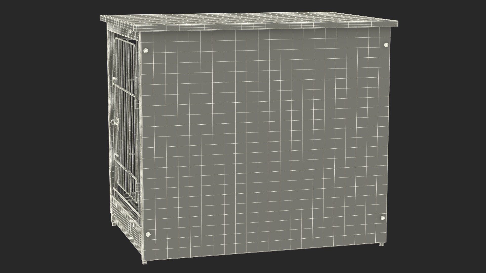 3D Wooden Crate with Metal Grid for Pets https://p.turbosquid.com/ts-thumb/kD/n3OmJ8/xR/woodencratewithmetalgridforpetsvray3dmodel035/jpg/1701997643/1920x1080/fit_q87/c3a03c80e39e56928dcf820f7f8aa955e2cf6f90/woodencratewithmetalgridforpetsvray3dmodel035.jpg