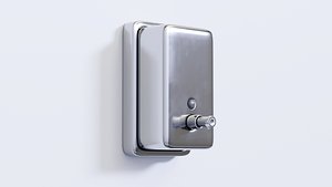 Wall Mounted Soap Dispenser 3D model