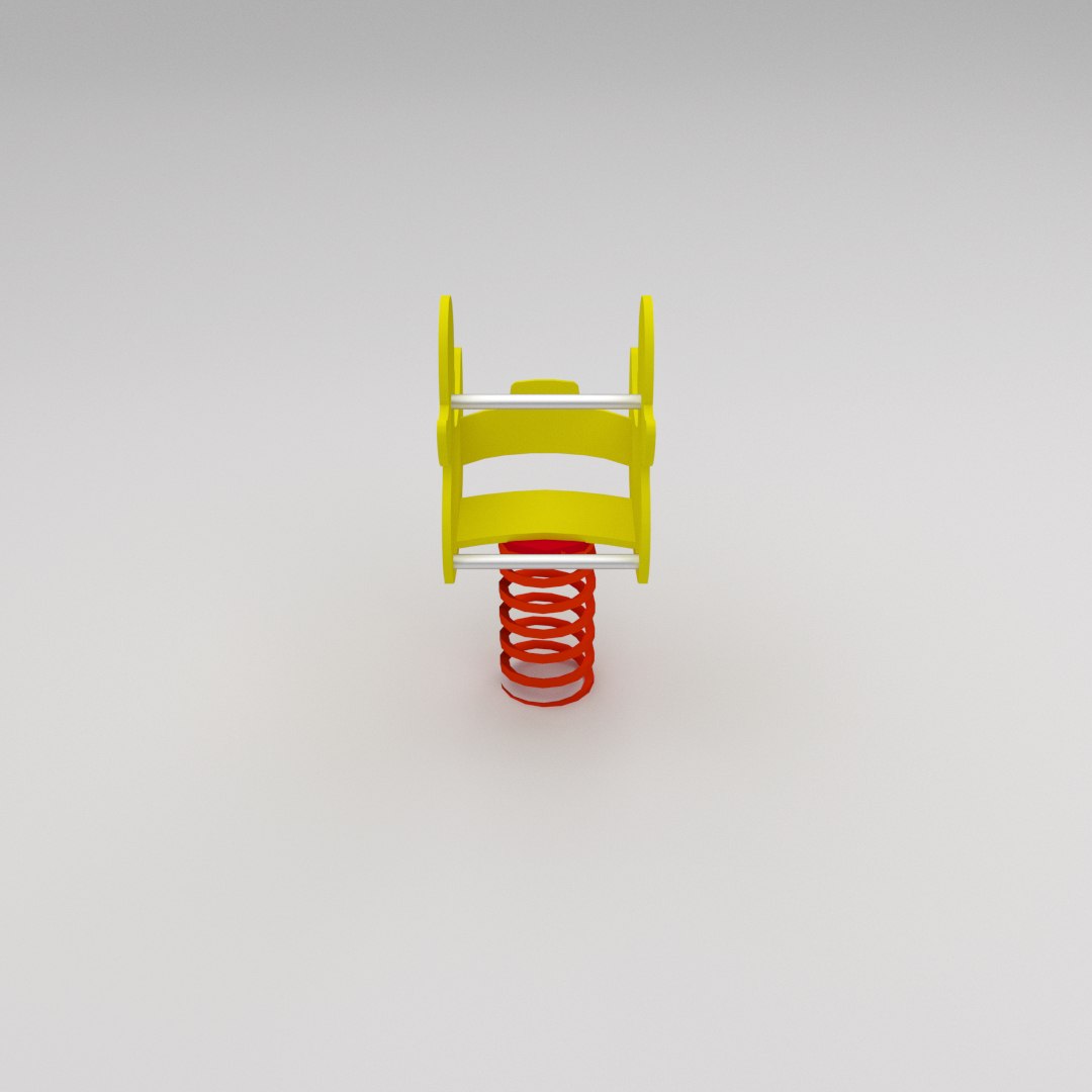 3d model toy springtoy spring