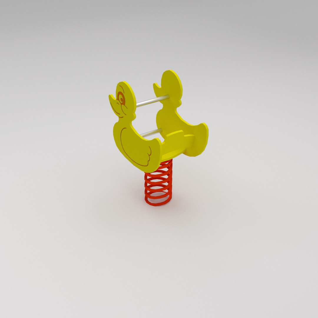 3d model toy springtoy spring