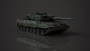 Leopard 2A4 model
