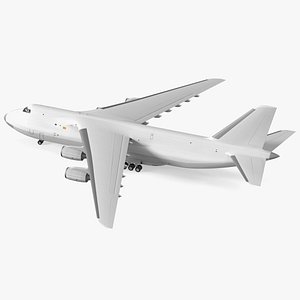 3D Russian Heavy Transport Aircraft model