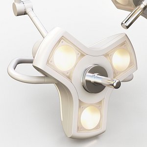 surgical operating room light 3d max