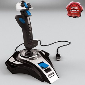 genius joystick metal strike max