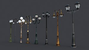 Classic street lamp Collection Vol 2 model