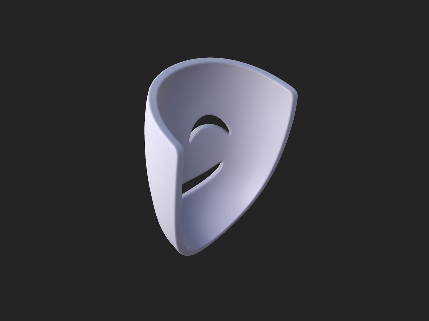3D Smile Mask https://p.turbosquid.com/ts-thumb/kD/zl9o8b/aZ/xx_145918x/jpg/1735117647/1920x1080/fit_q87/c722a091b612f1613bb1e34593a90230252ec6a2/xx_145918x.jpg