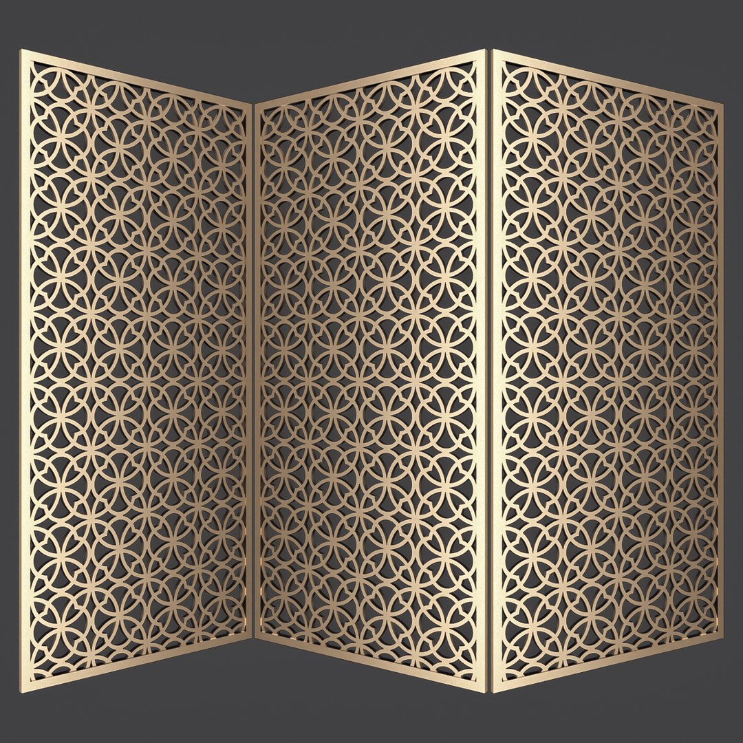 Decorative Panel 3D Model - TurboSquid 1624660