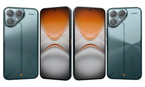 Tecno Pova 8 5G Echo Green 3D model