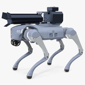 3D Thermonator Robot Dog model