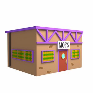 moe s tavern 3D model