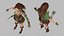 Cartoon Female Ranger