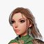 Cartoon Female Ranger