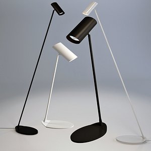 Desk and floor lamps HESTER 3D model