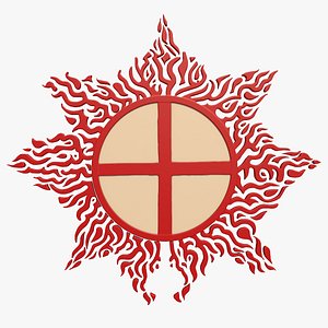 3D cross model
