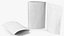 Zipper White Paper Bags 500 g Mockup