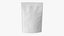 Zipper White Paper Bags 500 g Mockup